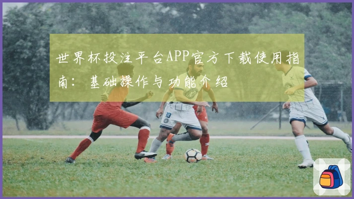 世界杯投注平台APP官方下载使用指南：基础操作与功能介绍